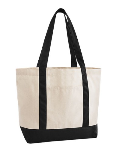 WES-W804-EarthAware® Organic Varsity Shopper